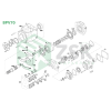 BPV70 Блок цилиндров 122.8x108.4 (по малому d-118.7)