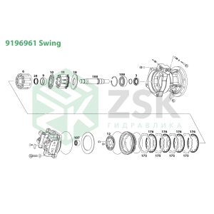 9196961 SWING MOTOR