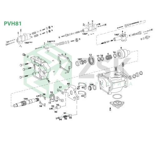 PVH81 Стопорное кольцо