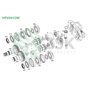 HPV091DW MAIN PUMP