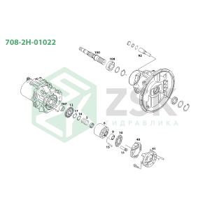 708-2H-01022 MAIN PUMP