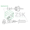 706-7G-01170 SWING MOTOR Центральный шип