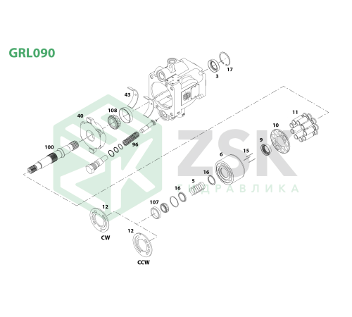 GRL090 Шарнир