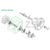 708-2L-00300 MAIN PUMP (HPV95+95) Шарнир