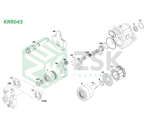 KRR045 Шарнир