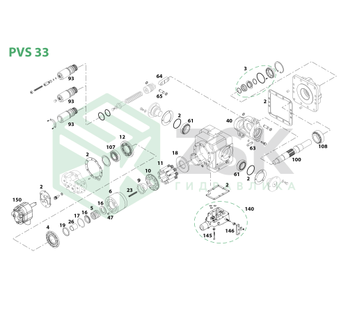 PVS-33 Плита скольжения