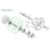 708-2L-00500 MAIN PUMP (HPV95+95) PC200-8 Шарнир