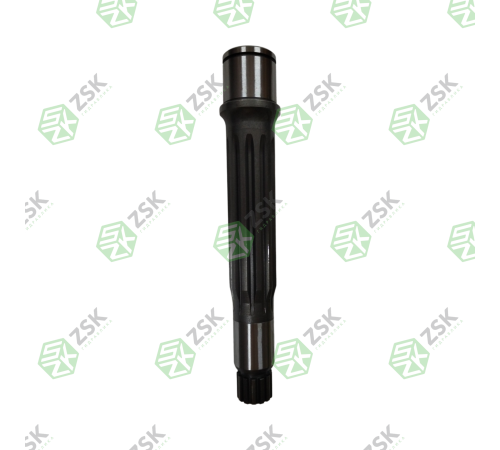 0R-8719 Ведомый вал T13 d24.5 L227.5 d35 (Внутренний T13 d15, под подшиник d28)