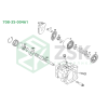 708-3S-00461 MAIN PUMP PC50 Прижимная стойка