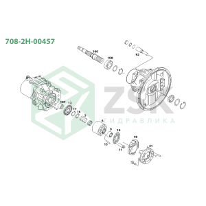 708-2H-00457 MAIN PUMP