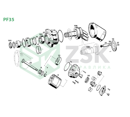 PF35 Распределитель L
