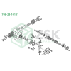 708-23-10101 MAIN PUMP (HPV55+55) Распределитель L