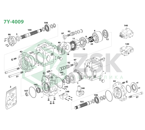 7Y-4009 Распределитель R