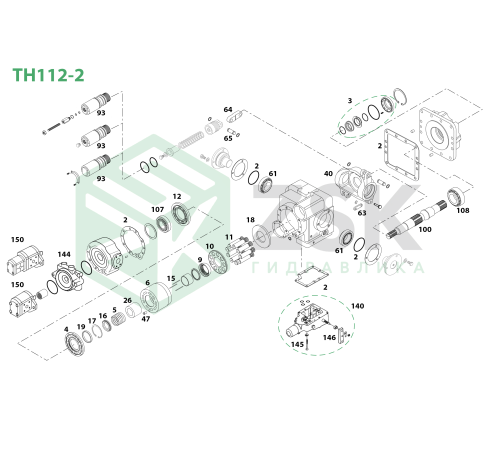 ТН112-2 Прижимная пластина