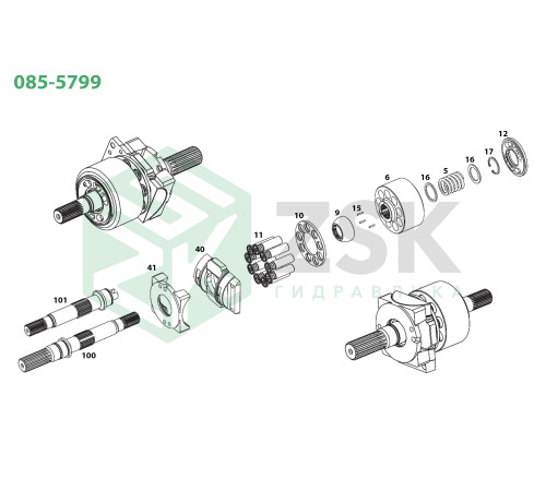 085-5799 Розподільник L