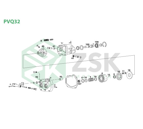 PVQ32 Шарнир