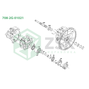708-2G-01021 MAIN PUMP