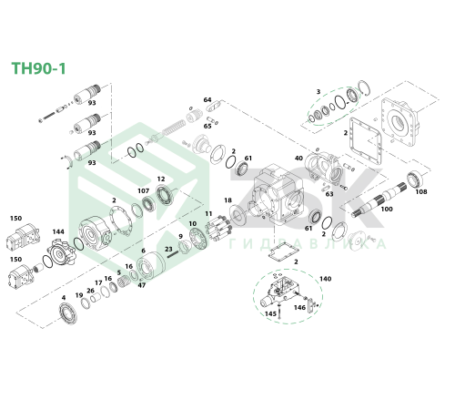 ТН90-1 Шарнир