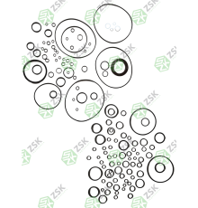 SA1042-04751 Комплект уплотнениий с манжетой 55x78x8