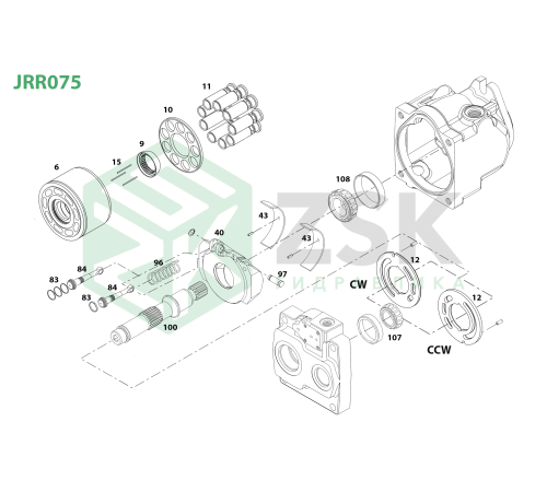 JRR075 Шарнир