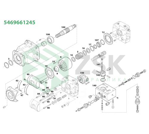 5469661245 Распределитель R