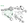 MF186 Поршень с шатуном 28x127.5