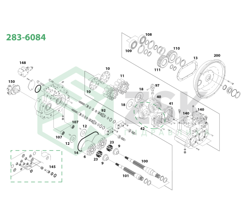 283-6084 Распределитель R