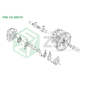 708-1G-00070 MAIN PUMP