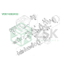 VOE14382432 TRAVEL MOTOR Блок цилиндров 132x117