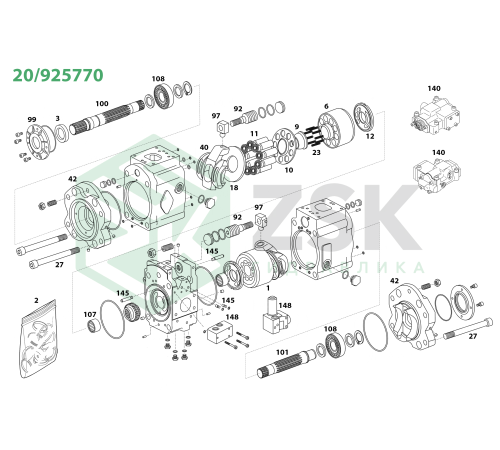 20/925770 Проставка под шарнир