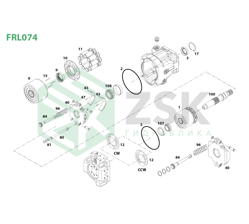 FRL074 Шарнир