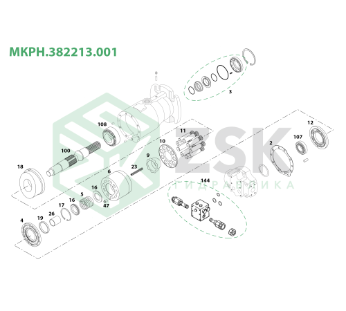МКРН.382213.001 Шарнир