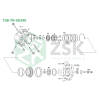 708-7R-00340 SWING MOTOR Пружина блоку