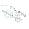 708-3S-00460 MAIN PUMP Блок цилиндров 92x64.5