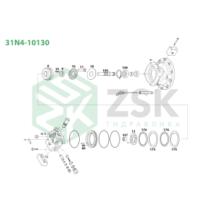 31N4-10130 SWING MOTOR